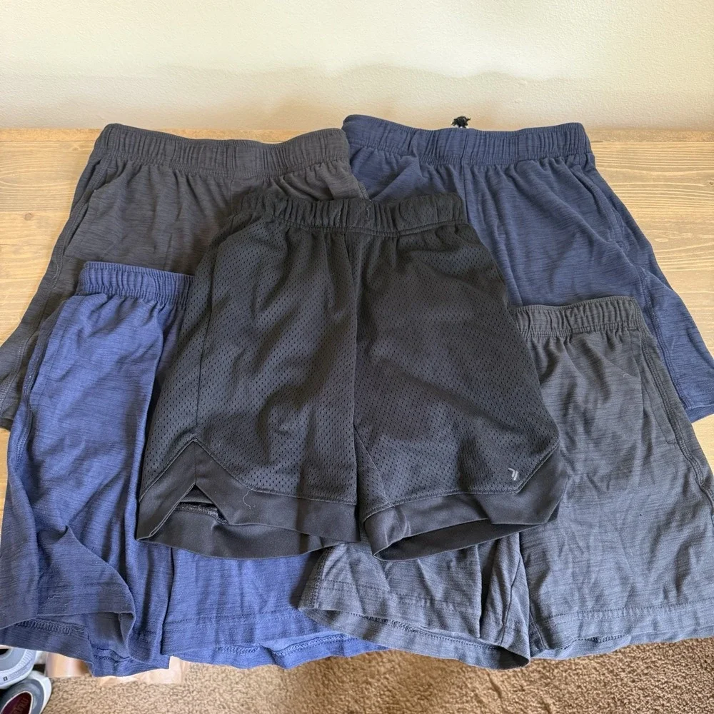 Old Navy Boys Small 5 Piece Athletic Casual Shorts Bundle Lot